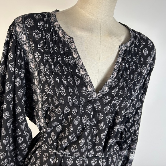 ❤️ Old Navy Black and White Long Sleeve Dress XL - Picture 4 of 12